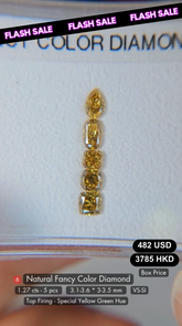 Natural Fancy Green Diamond Deal (1.27 cts)